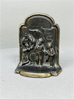 antique cast brass Oliver Twist bookend