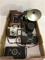 Lot of 5 Various Cameras Includiing Ansco,