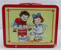 Vintage Campbell metal lunch box