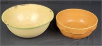 Vtg Enamelware & Ovenware Bowls