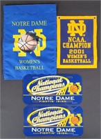 Notre Dame Women's Basketball Banners & Plates