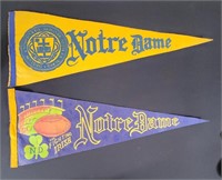 Notre Dame Pennants (2)