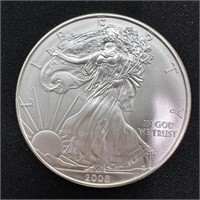 2008 1 oz American Silver Eagle - Uncirculated