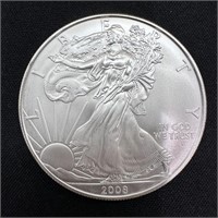 2008 1 oz American Silver Eagle - Uncirculated