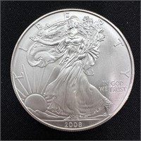 2008 1 oz American Silver Eagle - Uncirculated