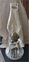 Pressed Glass Heavy Oil Lamp