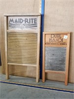 MAID-RITE & SM. DUBL HANDI WASHBOARDS