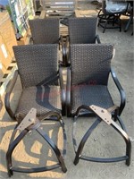6 patio chairs no hardware