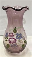 Design by Fenton for Telefloral purple vase with