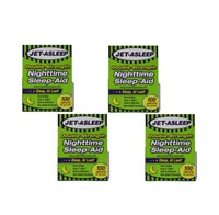 Pack of 4 Jet Asleep Double Strength Nighttime