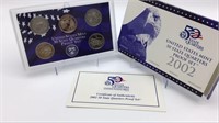 2002 U.S. Mint 50 State Quarters Proof Set