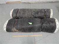 Pair of insulated concrete blankets; 5' wide; buye