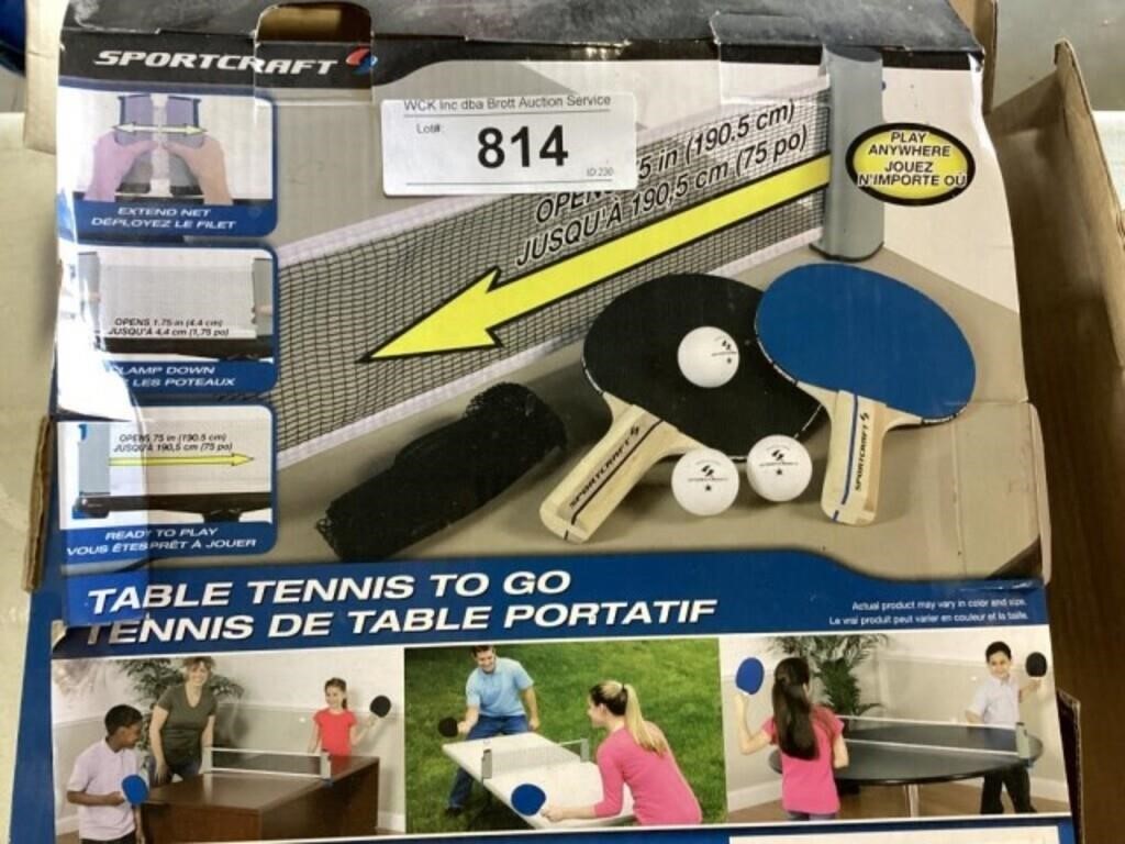 Table Tennis To Go Set