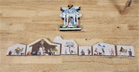 Wooden Nativity Scenes by Shella's and The Cat's M