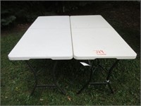 (2) Lifetime Folding Tables