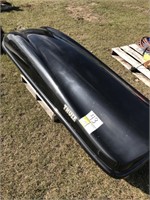 Thule Rooftop Cargo Box with lock. 7’6” x 2’6”