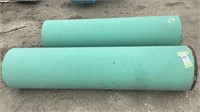 Steel Pipe, (2), 67”, 72”, 18”D, 1/4” Thickness