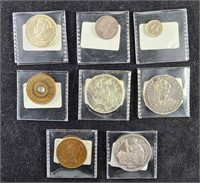 GROUP OF WORLD COINS
