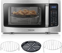 Toshiba  Microwave Oven 1.5 Cu.ft, Black/Stainless