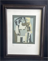 Pablo Picasso signed "After" lithograph