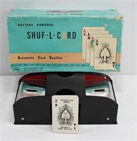 Vintage SHUF-L-CARD Auto Card Shuffler