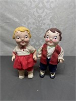 Campbell Soup rubber dolls