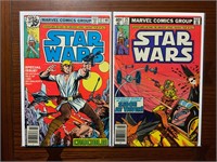 Marvel Comics 2 piece Star Wars 17 & 25