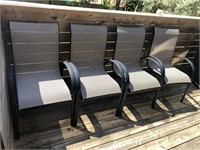 Four Patio Chairs