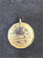 COLLECTIBLE Canadian Loonie Pendant