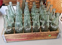 Coca Cola Crate & Bottles