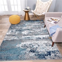 World Rug Gallery Legacy 9x12 Blue Abstract Rug
