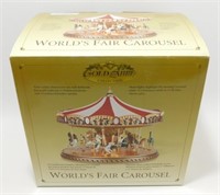 * Vintage 2003 New in Box World’s Fair Carousel -