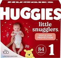 84 Ct.-Huggies Little Snugglers  Size 1