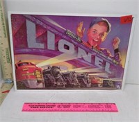 Lionel Metal Advertisement