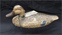 Perry Wilcoxen Wooden Decoy Hen 
Painted by Otto