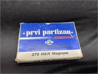 Prvi Partizan 375 H&H Magnum