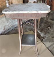 Lovely Marble Top Lamp Table