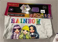 Rainbow High 10 Girl's 2pc Set