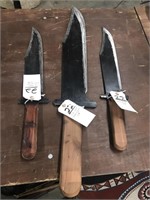 3 XL Handmade Knives