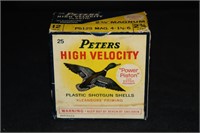 Peters High Velocity Plastic 12 Gauge 2 3/4" Box