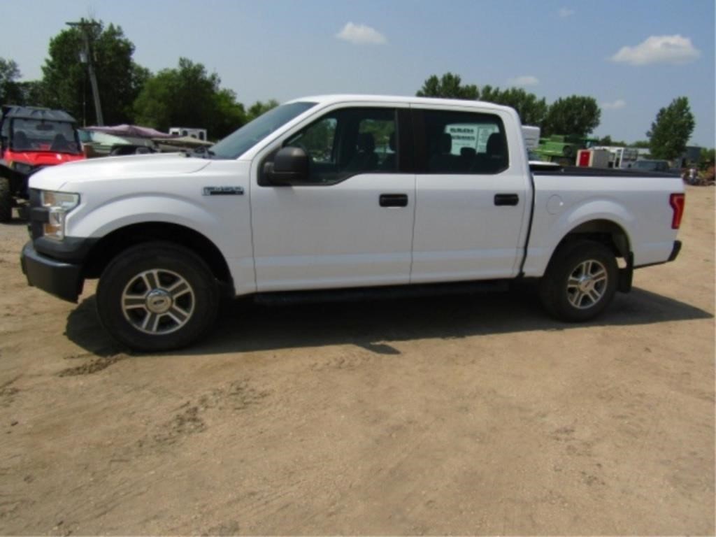 2016 Ford F-150 XL 5.0L V8 Auto, Crew Cab, 4x4,