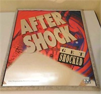 17"x21" After Shock Get Shocked Mirrored Sign