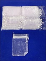 MESH GIFT BAGS  3.5x4.8IN APPROX 100BAGS