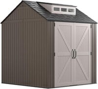 Rubbermaid Resin Outdoor Storage Shed (7 x 7 Ft.)