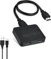 Dymygs HDMI Splitter 1 in 2 Out, 4K@30Hz HDMI