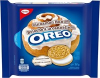 OREO Cinnamon Bun Sandwich Cookies, 261 g,