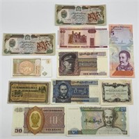 (10) World Bank Notes, Excellent Condition
