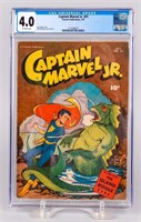 Vintage #51 Captain Marvel Jr. Comic Book CGC 4.0