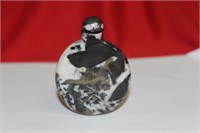 Antique Chinese Pudding Stone Snuff bottle