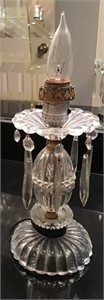 VINTAGE GLASS VANITY LAMP